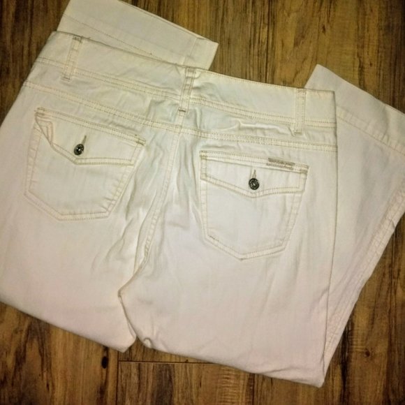 Cropped Straight Leg Capri Jeans NWOT - Picture 1 of 6